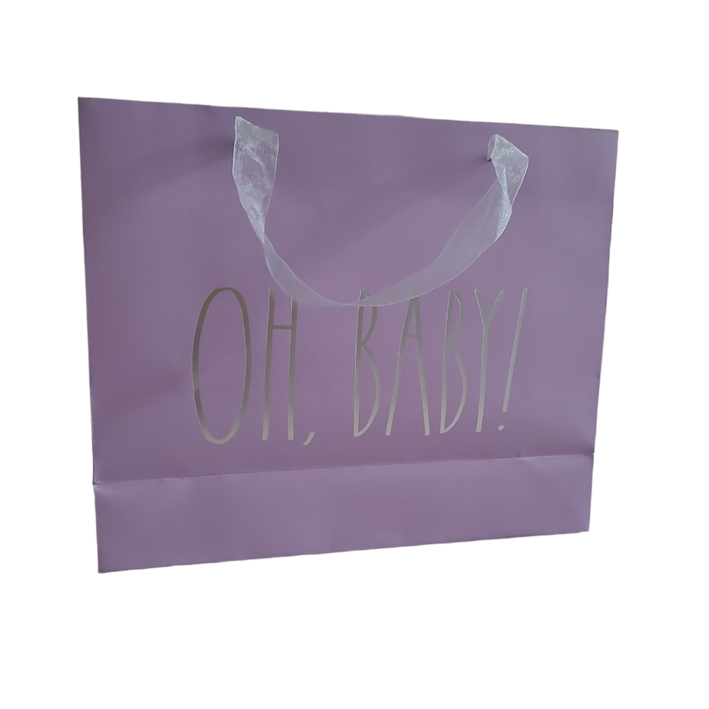 💜NEW Rae Dunn OH BABY Gift Bag💜